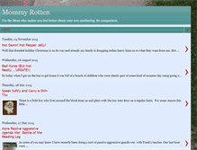 Tablet Screenshot of mommyrotten.com